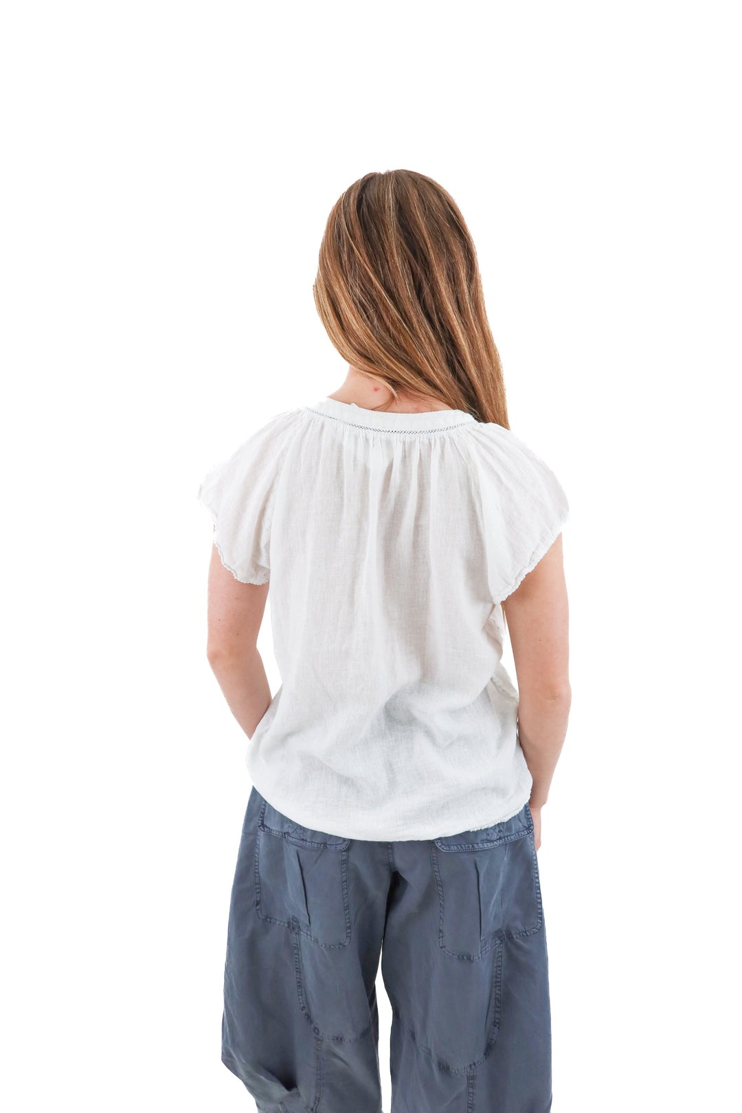 rails white loose top (xs; retail $178)