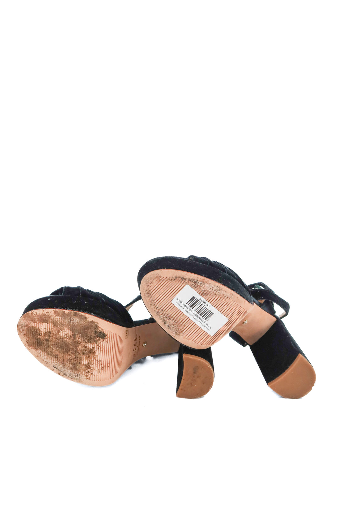 nicola bathie x antonio melani green velvet chunky platform heels (7)