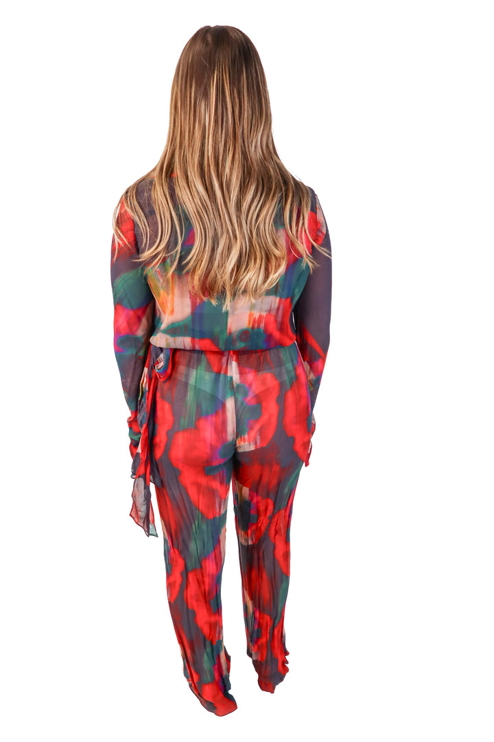 rat and boa multi color sheer set (M*)