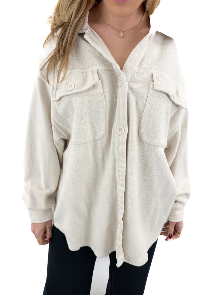 zsupply beige shacket (m; retail $138)