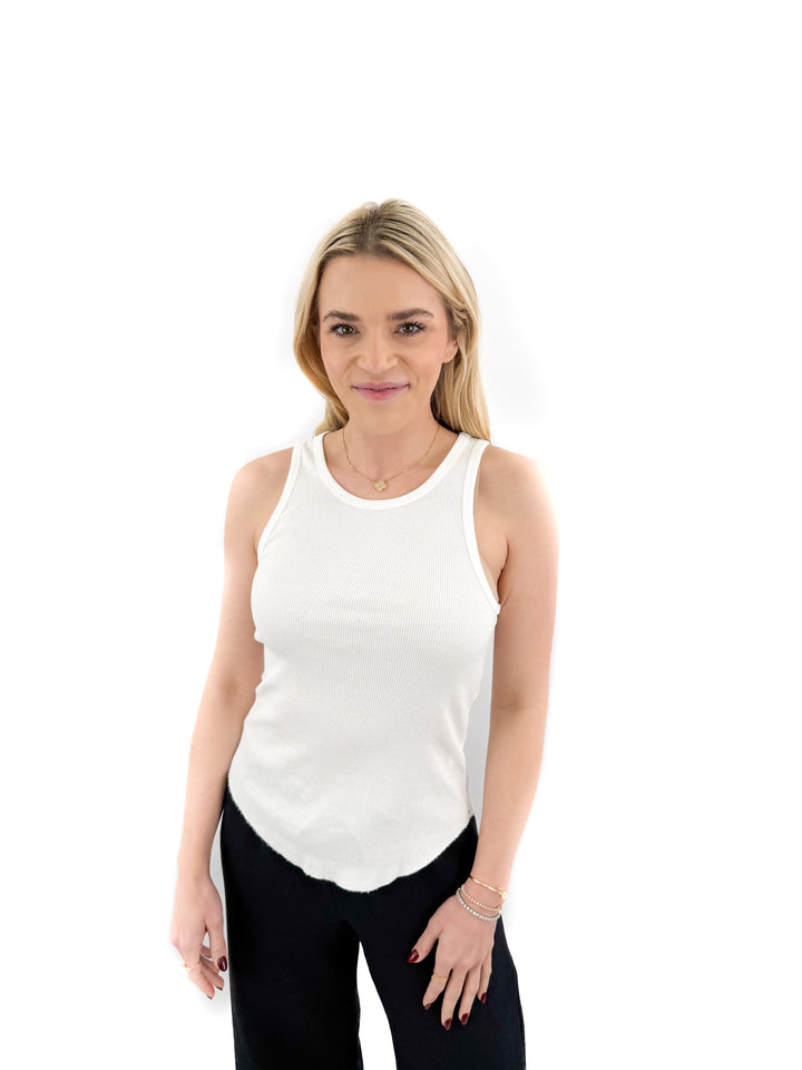 xirena arynn white tank top NWT (S; retail $78)