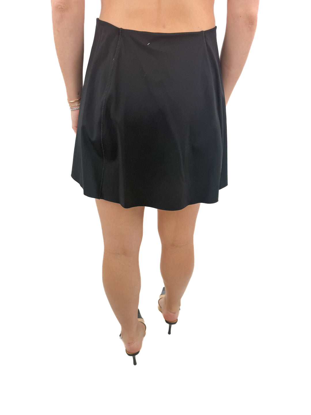 spanx black active skort (m; retail $88)