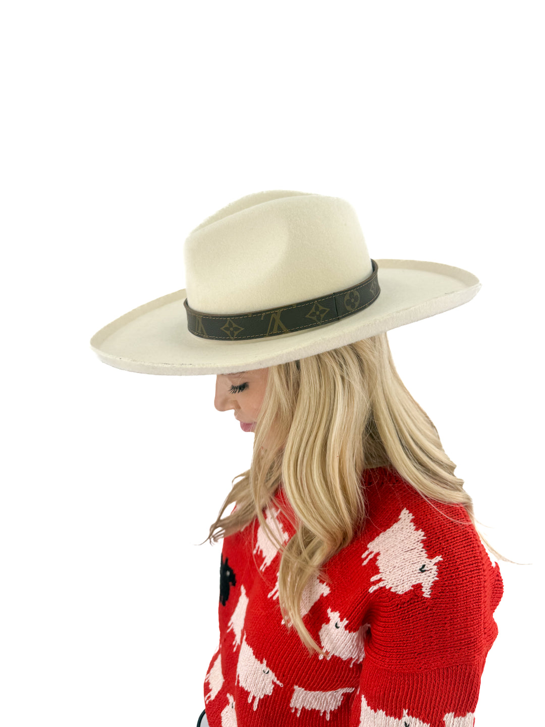 Louis Vuitton Upcycled Hat Band