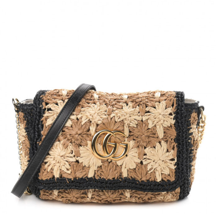 Gucci Azalea Raffia Bag NWOT (retail $2,100)