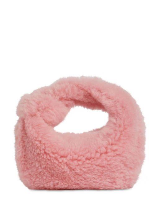 Bottega Veneta Shearling Mini Jodie in Popsicle NWOT (retail $3,200)