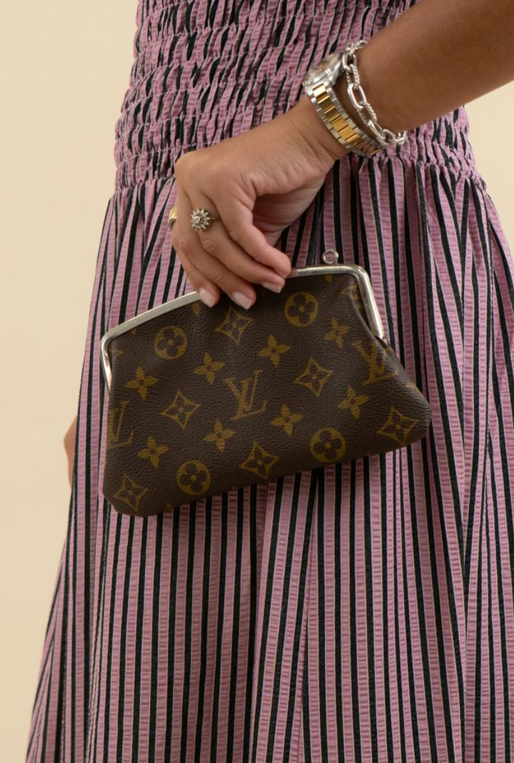 Louis Vuitton Kisslock Purse (vintage)