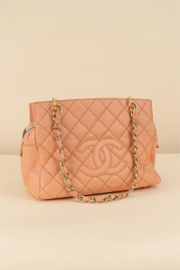 Chanel Petite Caviar Calfskin Timeless Tote (vintage)