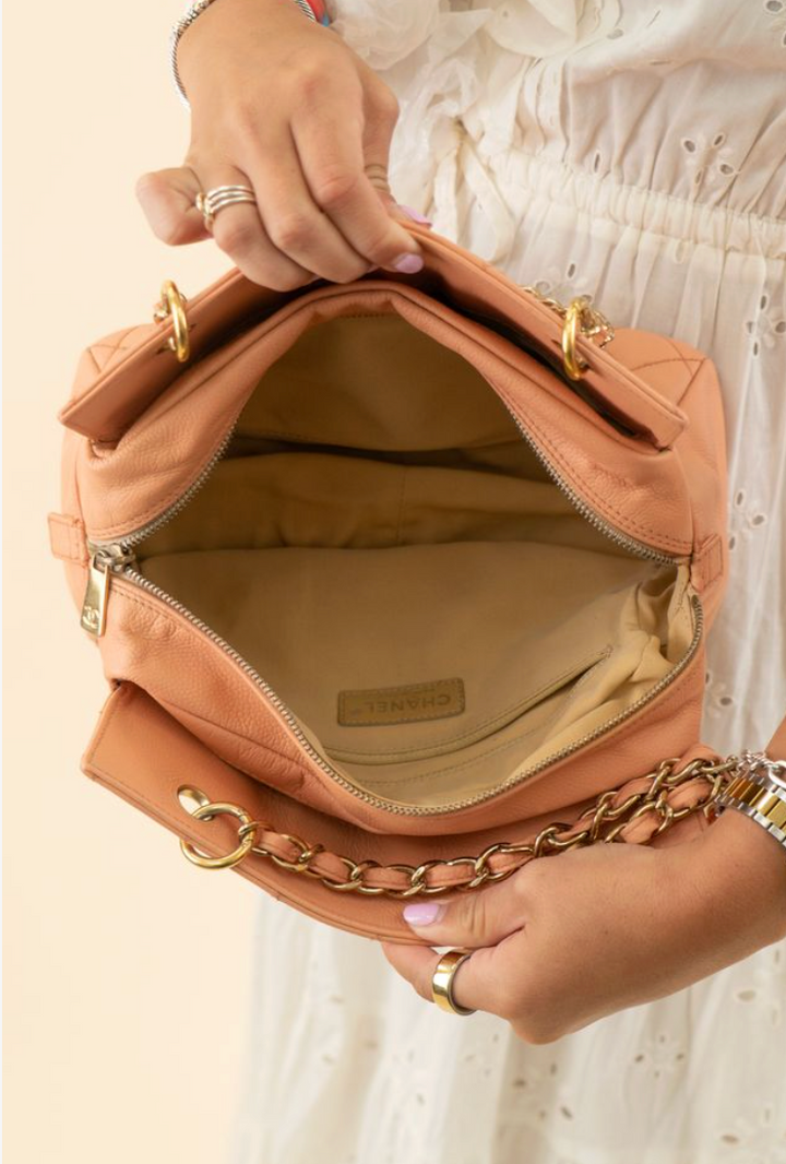 Chanel Petite Caviar Calfskin Timeless Tote (vintage)