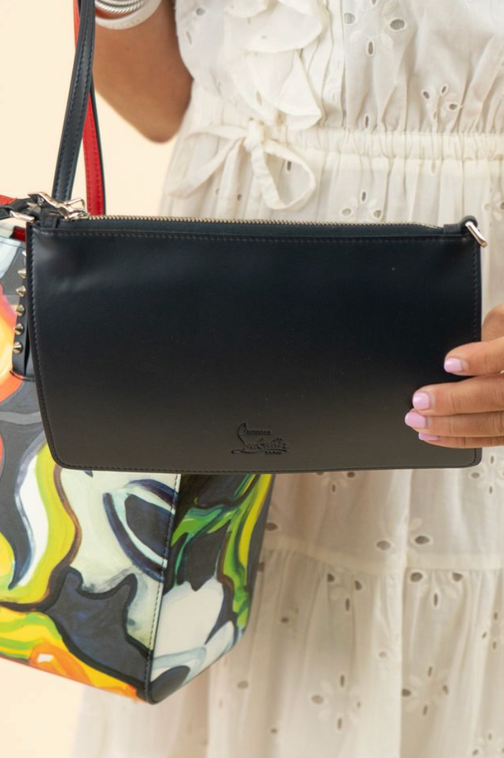 Christian Louboutin Cabata Floral Leather Tote Bag NWOT (retail $1,790)