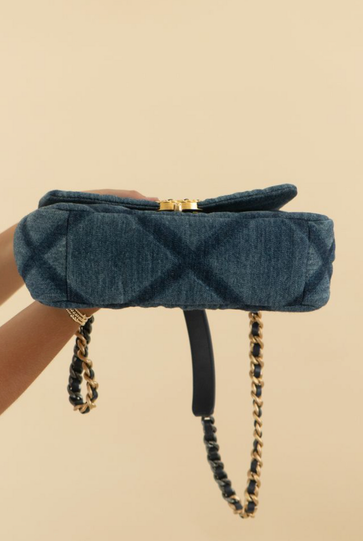 Chanel 19 Denim Flap Bag (retail $8,500)