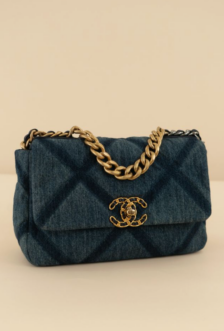 Chanel 19 Denim Flap Bag (retail $8,500)