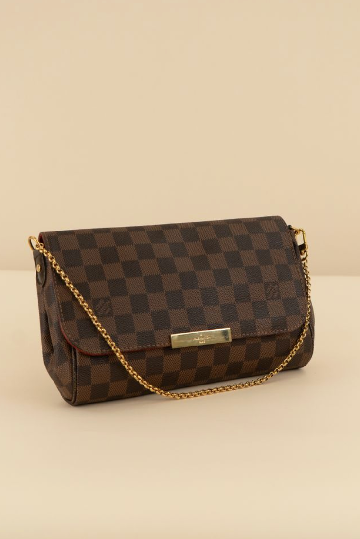 Louis Vuitton Favorite MM Damier Ebene Crossbody