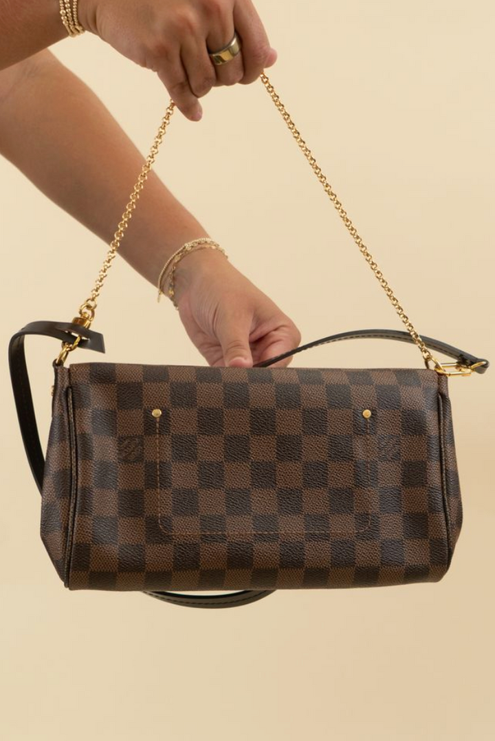 Louis Vuitton Favorite MM Damier Ebene Crossbody