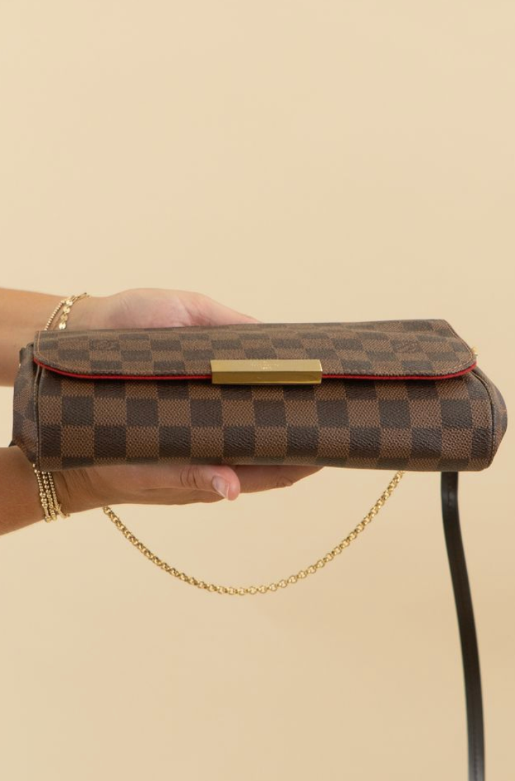 Louis Vuitton Favorite MM Damier Ebene Crossbody