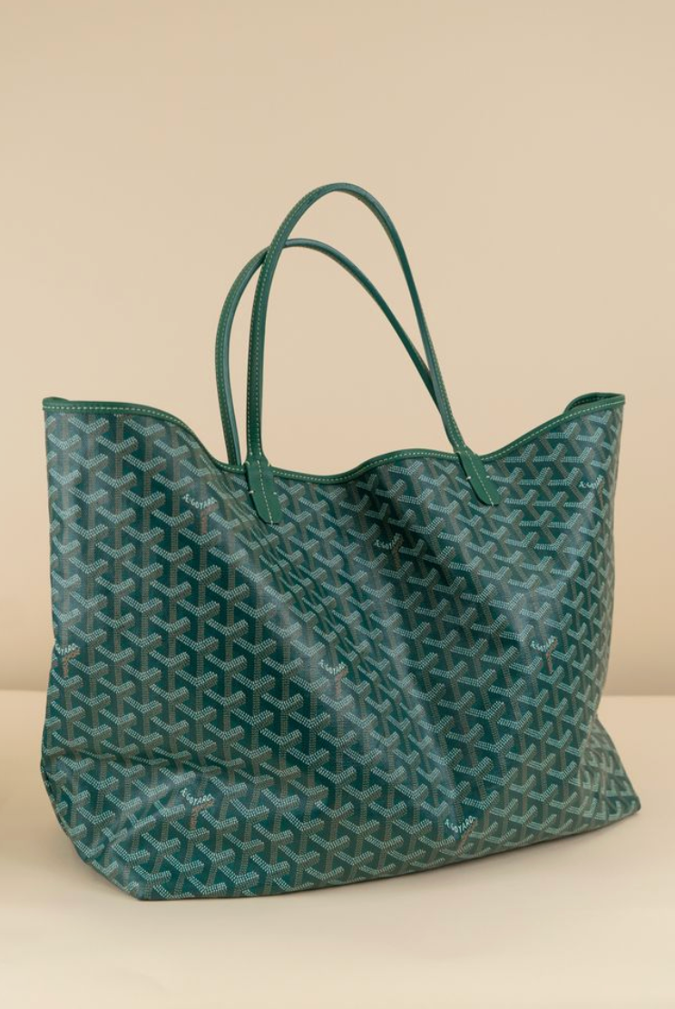 goyard goyardine St. Louis GM in Green