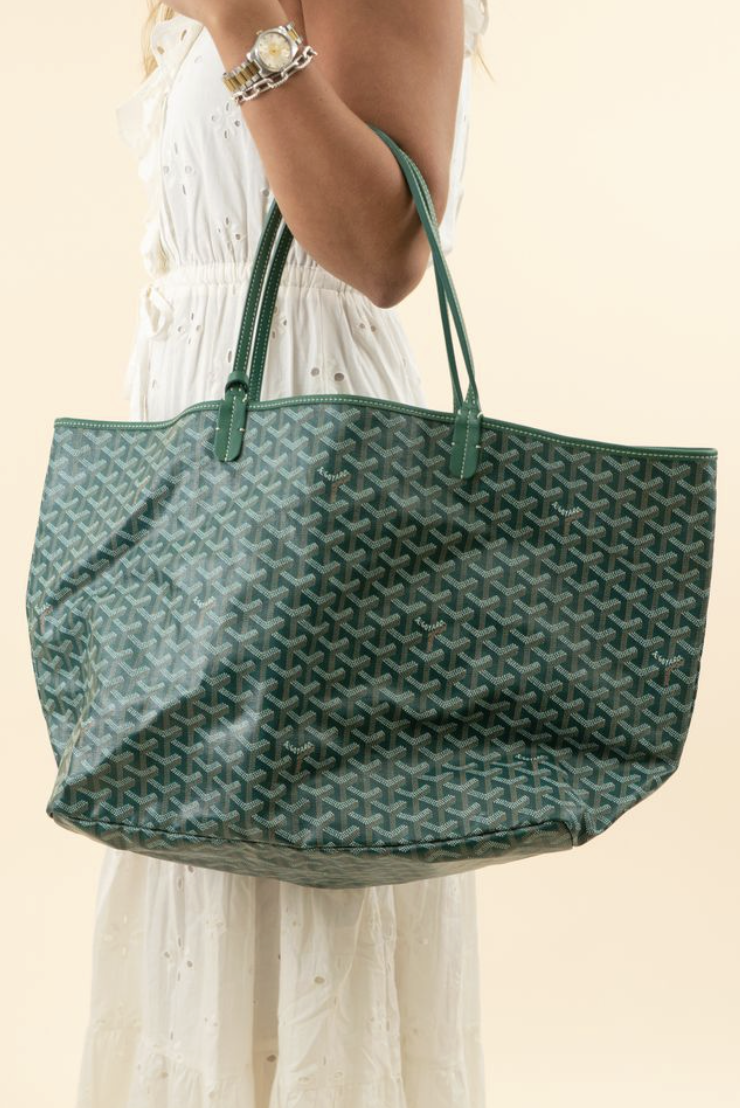 goyard goyardine St. Louis GM in Green