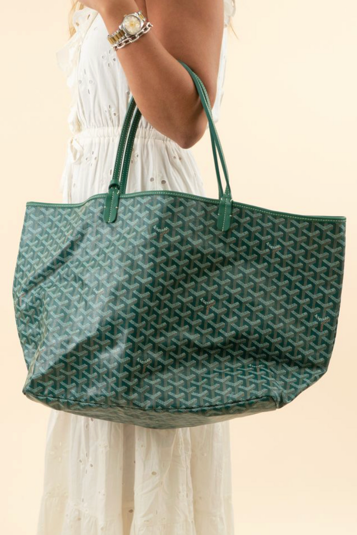 goyard goyardine St. Louis GM in Green