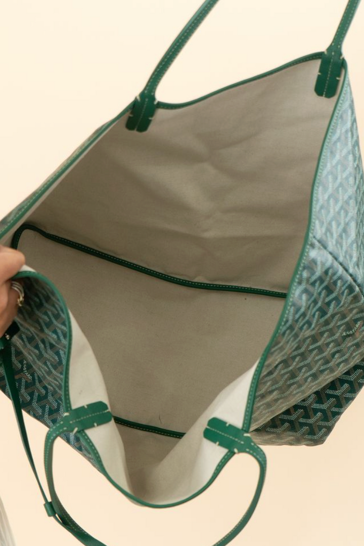 goyard goyardine St. Louis GM in Green