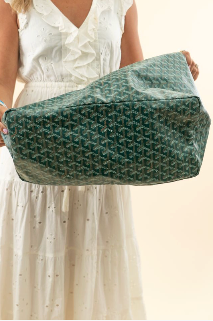 goyard goyardine St. Louis GM in Green