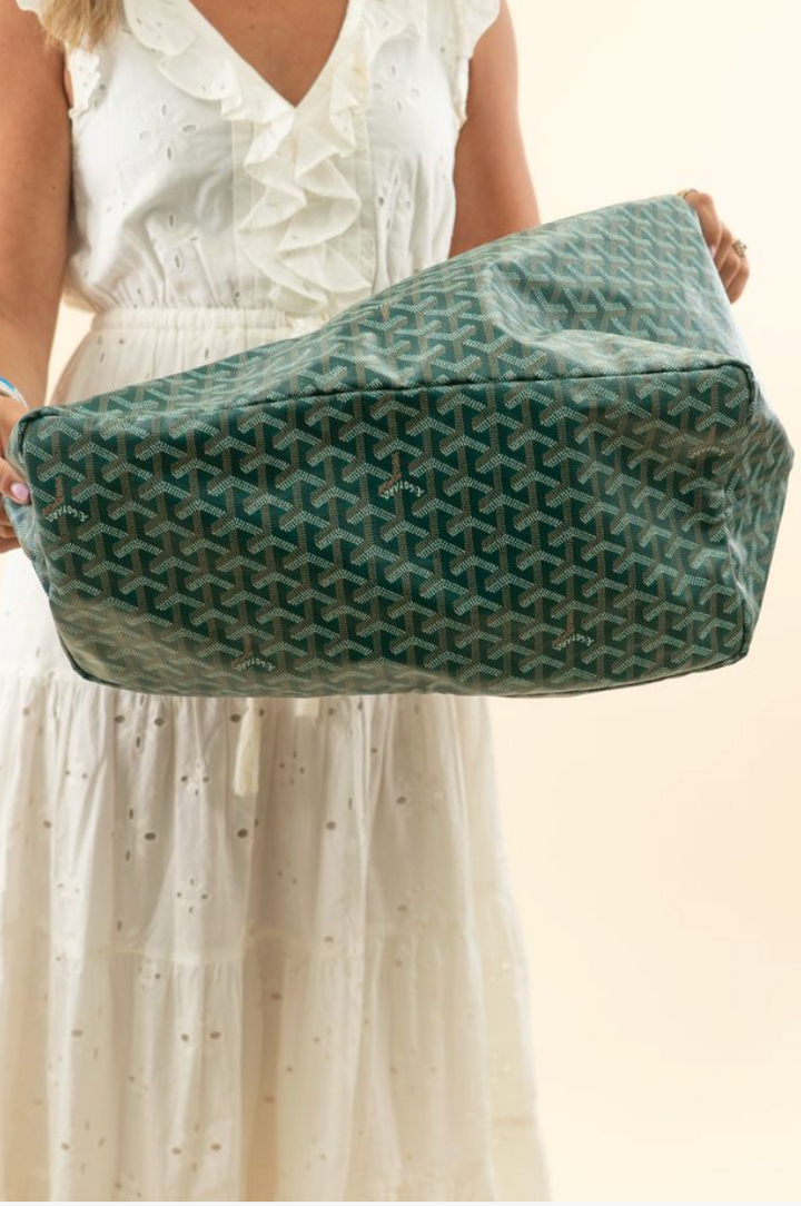 goyard goyardine St. Louis GM in Green