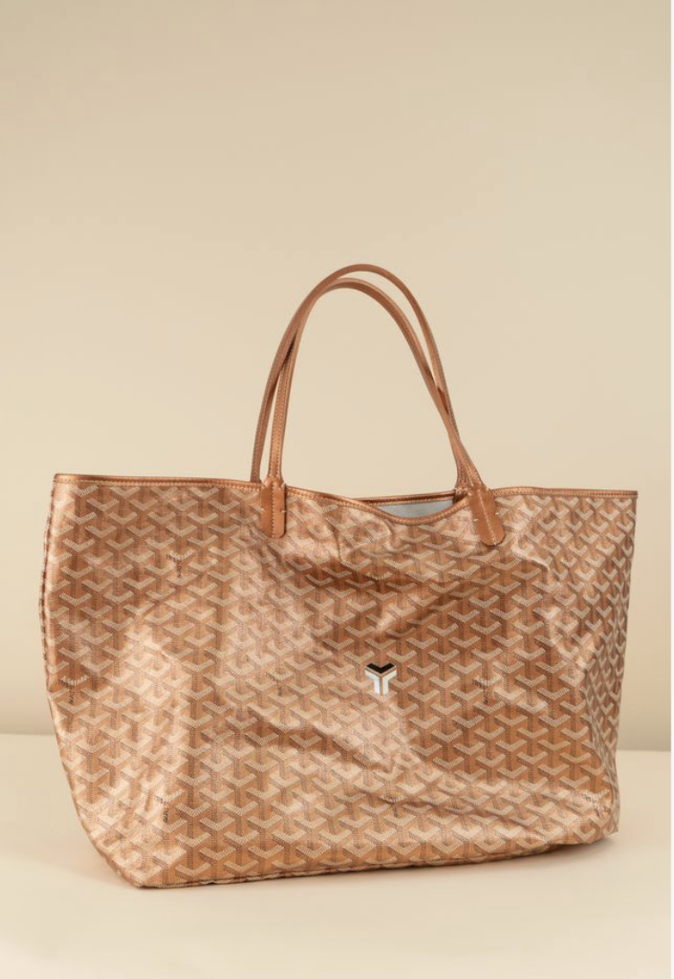 Goyard Goyardine Limited-Edition St. Louis Coated Canvas Rose Gold GM