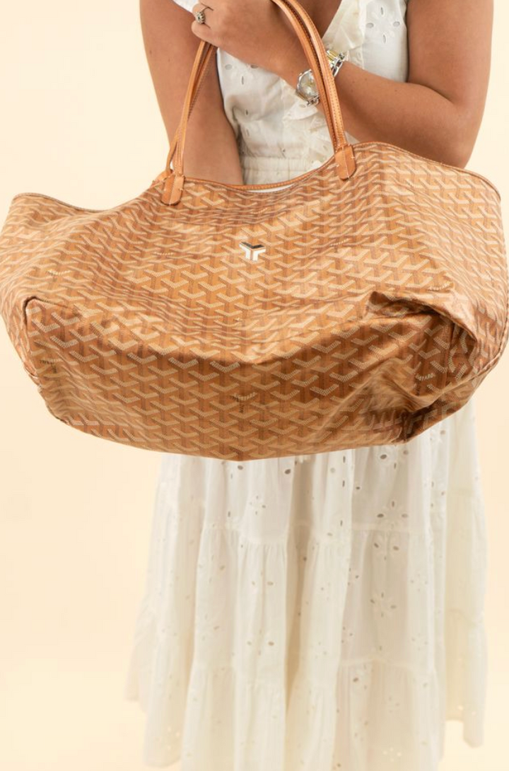 Goyard Goyardine Limited-Edition St. Louis Coated Canvas Rose Gold GM