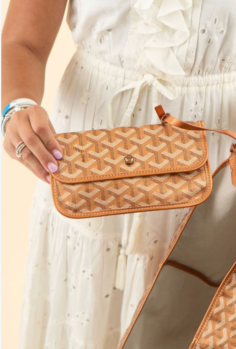 Goyard Goyardine Limited-Edition St. Louis Coated Canvas Rose Gold GM