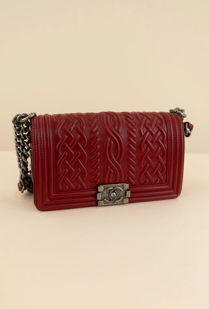 Chanel Medium Paris-Edinburgh Celtic Boy Bag (retail $8,900)