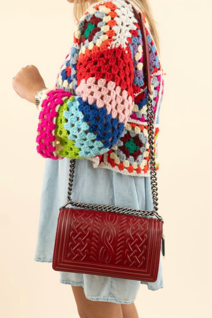 Chanel Medium Paris-Edinburgh Celtic Boy Bag (retail $8,900)