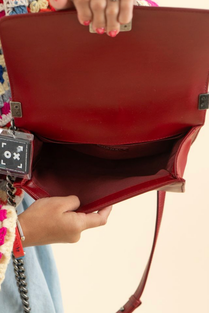Chanel Medium Paris-Edinburgh Celtic Boy Bag (retail $8,900)