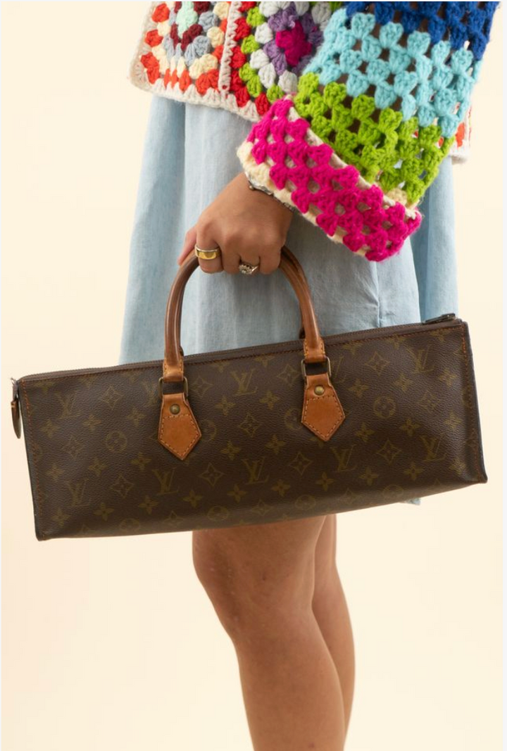 Louis Vuitton Monogram Sac Triangle Bag (vintage)