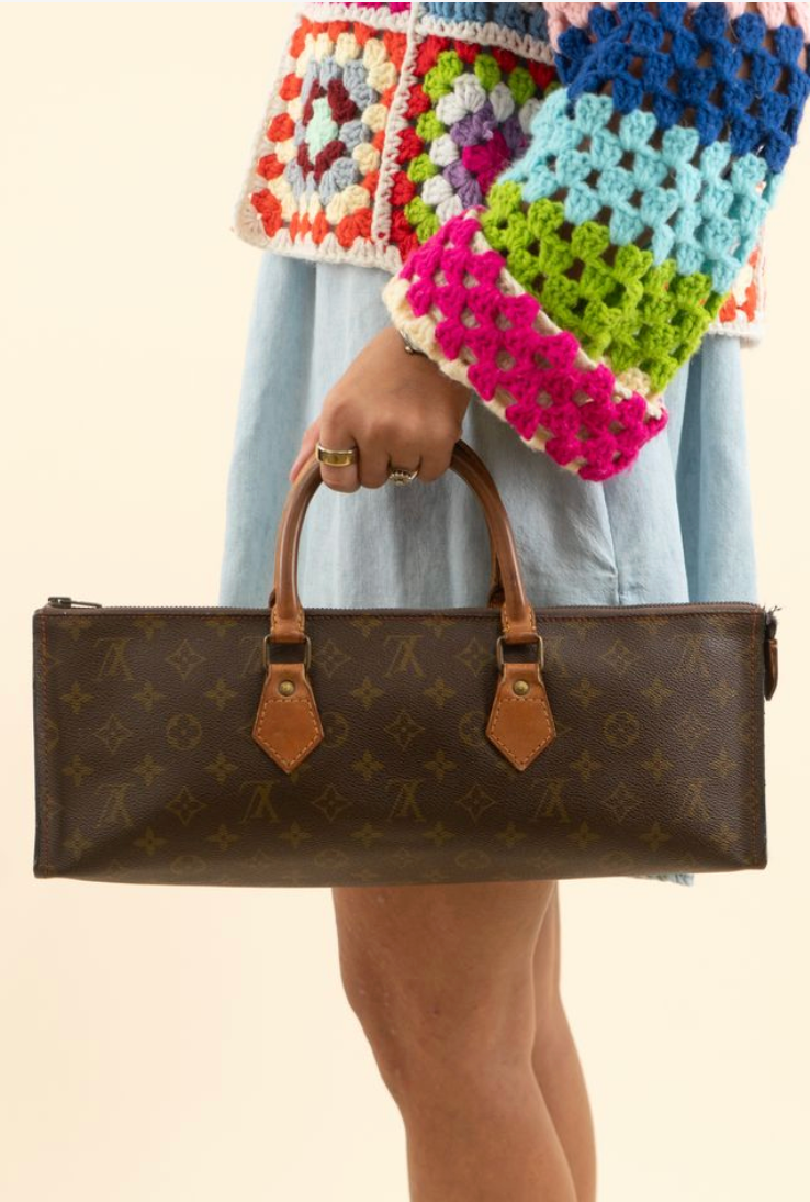 Louis Vuitton Monogram Sac Triangle Bag (vintage)