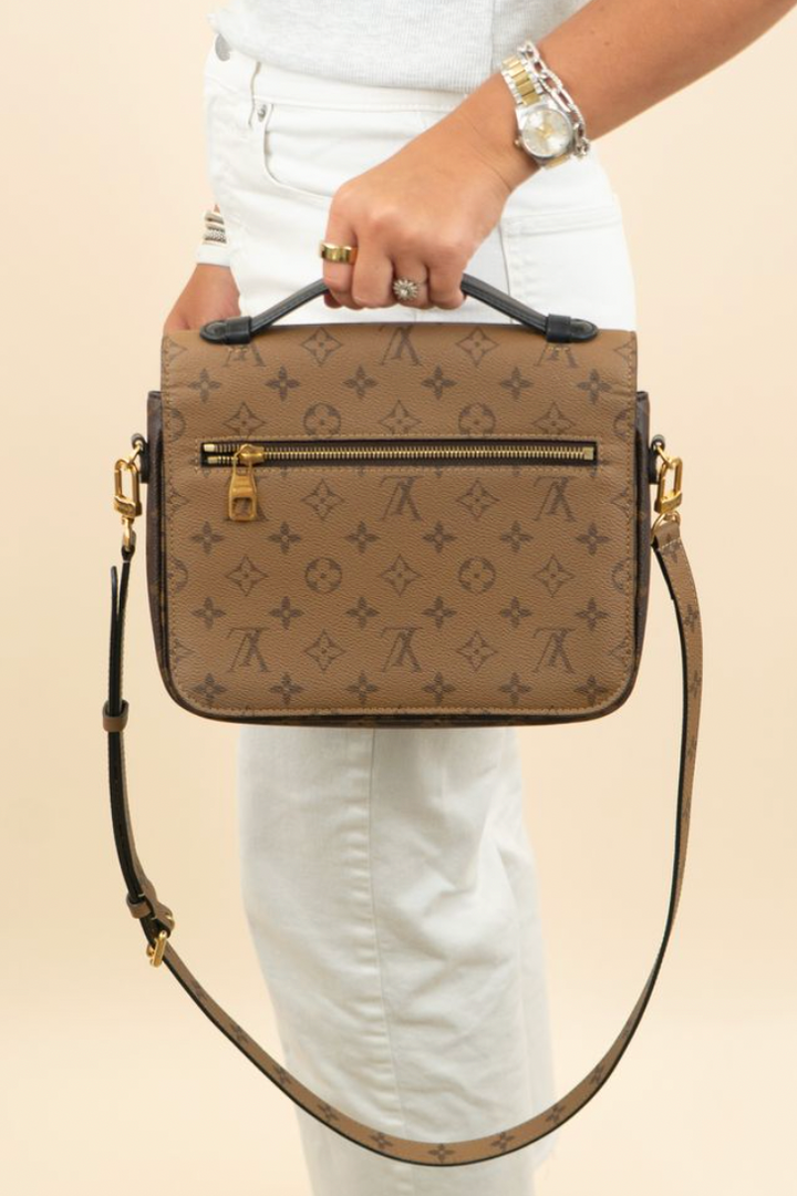 Louis Vuitton Reverse Monogram Metis Pochette (retail $2,840)