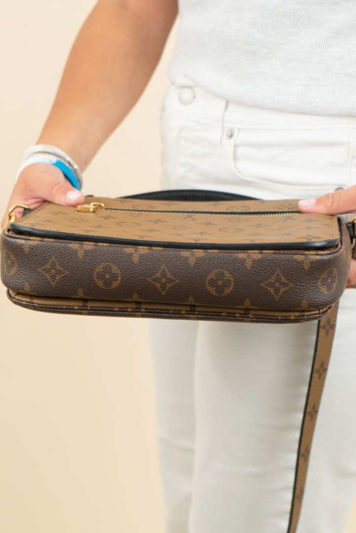 Louis Vuitton Reverse Monogram Metis Pochette (retail $2,840)