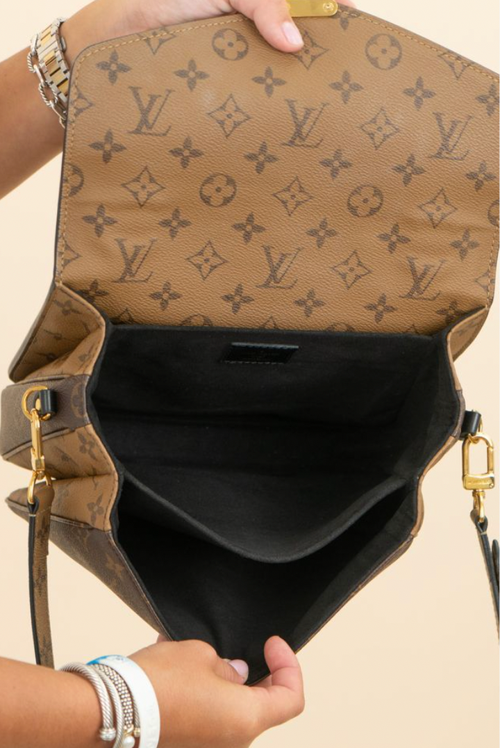 Louis Vuitton Reverse Monogram Metis Pochette (retail $2,840)