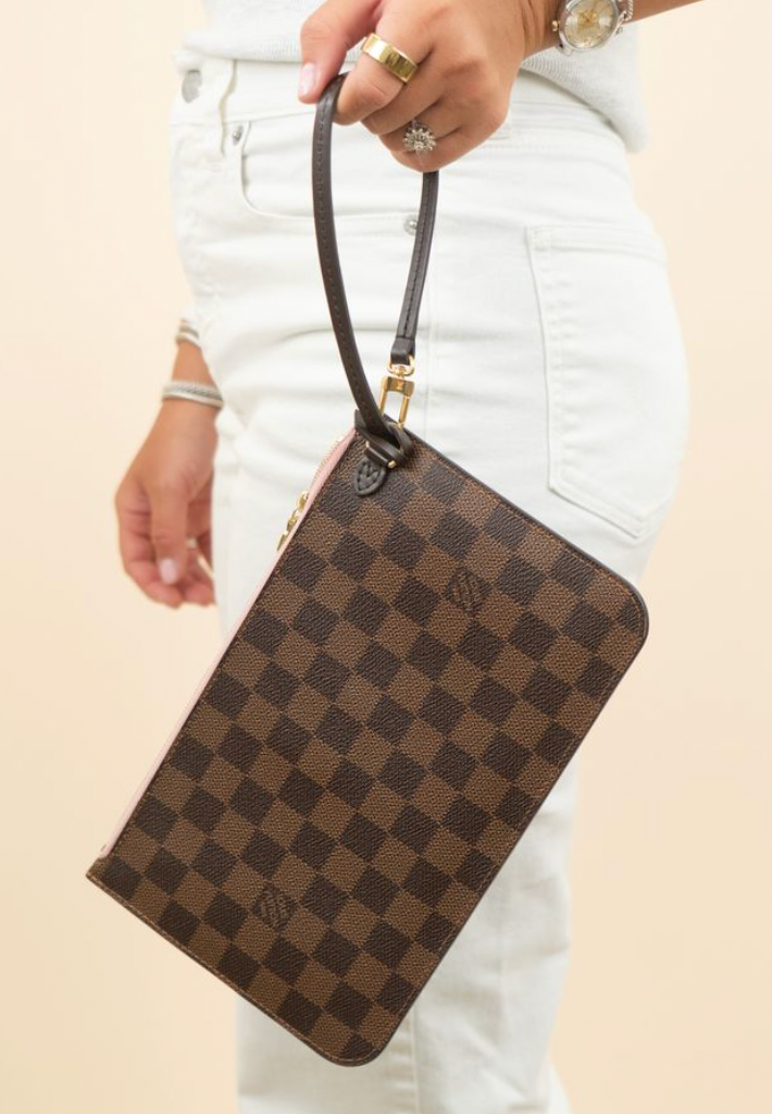 Louis Vuitton Damier Ebene Wristlet NWOT