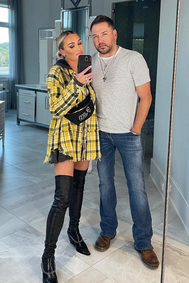 AUCTION we the free yellow plaid oversized flannel (s)