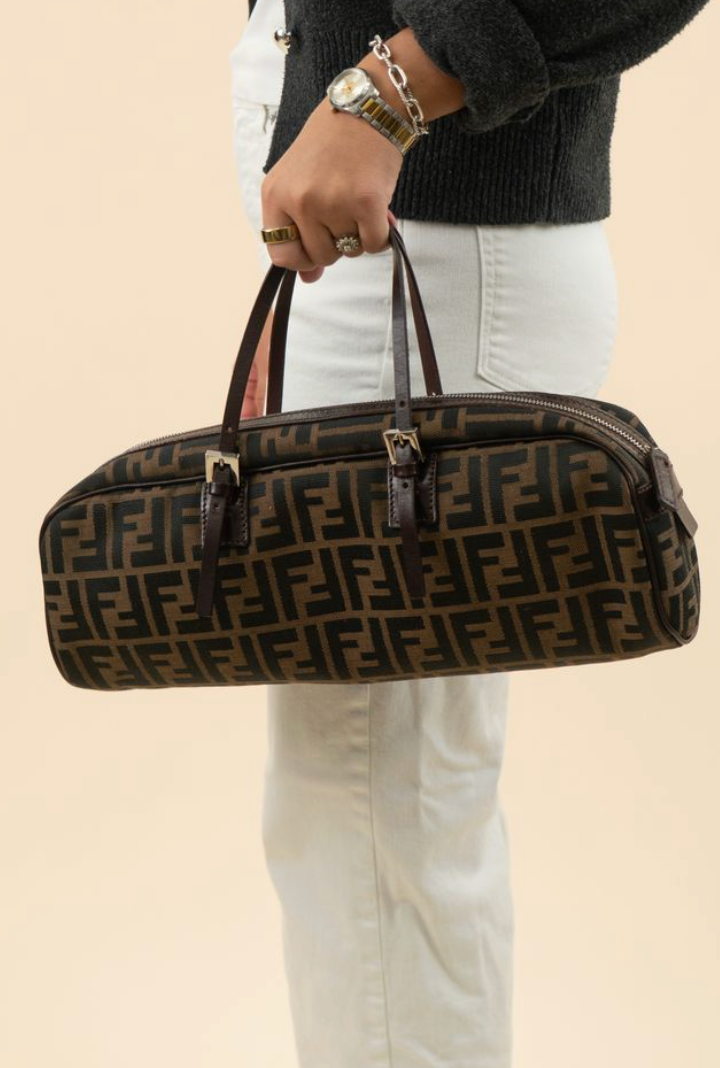 Fendi Zucca East West Top Handle (vintage)