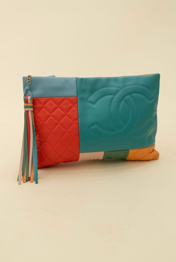 Chanel O Case Patchwork