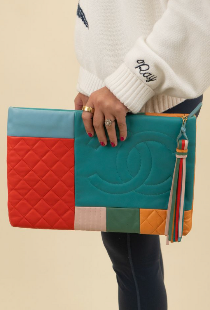 Chanel O Case Patchwork