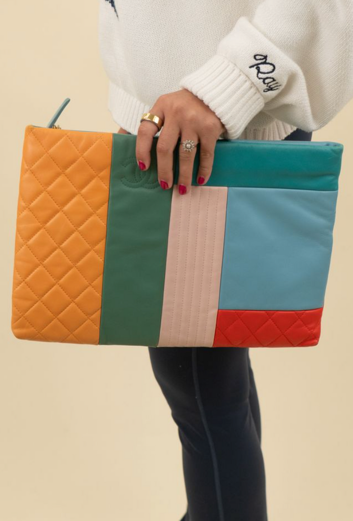 Chanel O Case Patchwork