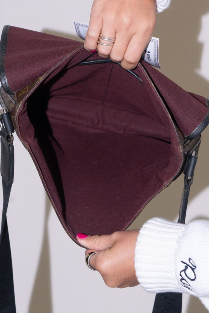 Louis Vuitton Monogram Macassar Bass Messenger