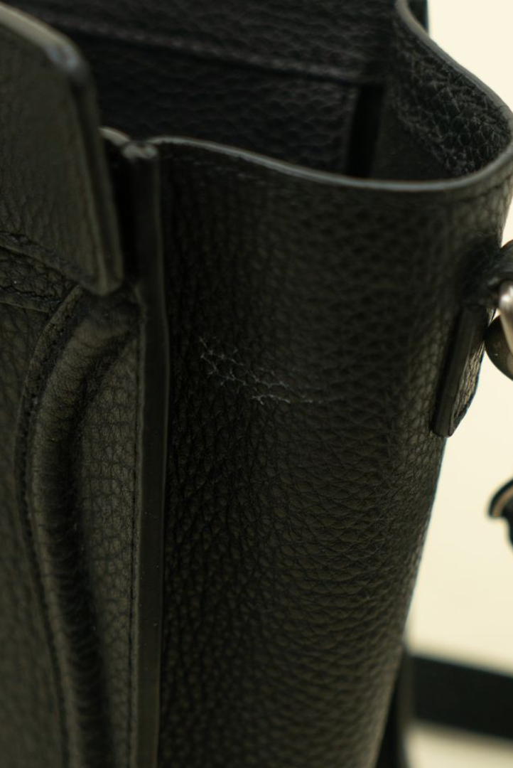 Celine Luggage Nano in Black (retail $2,800)
