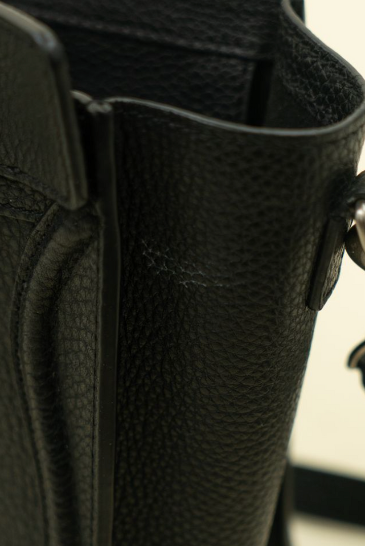 Celine Luggage Nano in Black (retail $2,800)