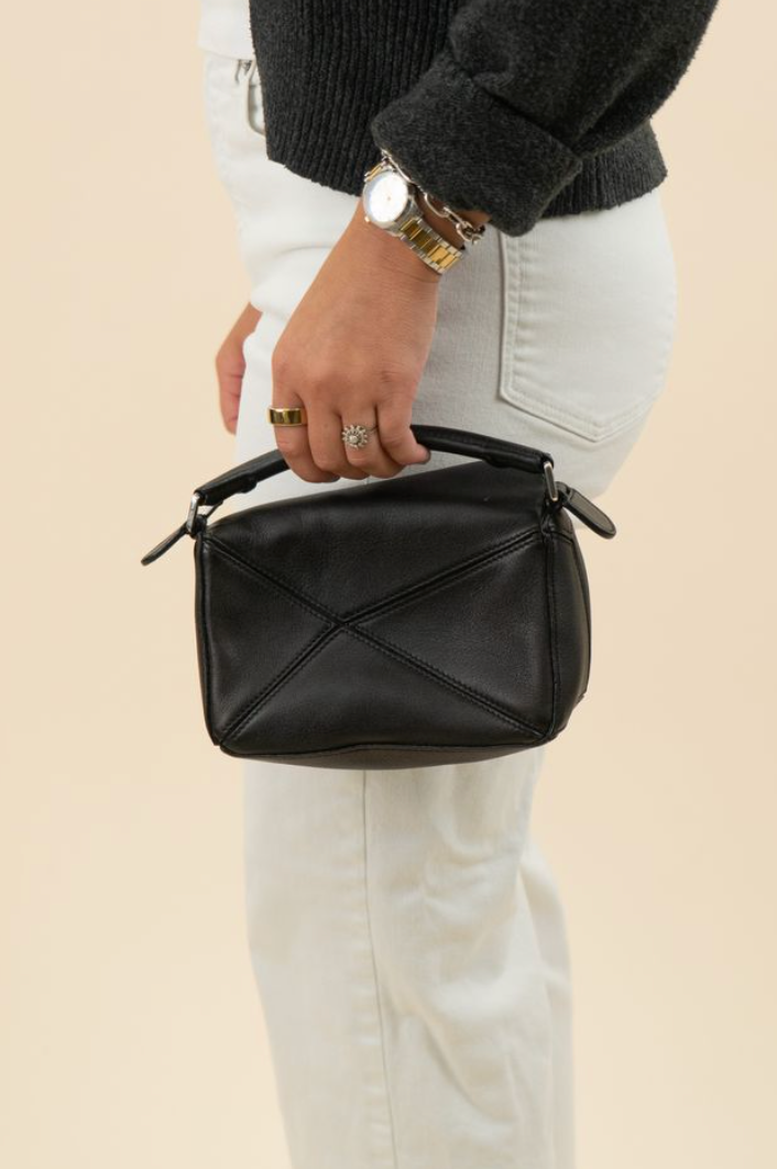 Loewe Mini Puzzle Edge bag in classic calfskin (retail $2,850)