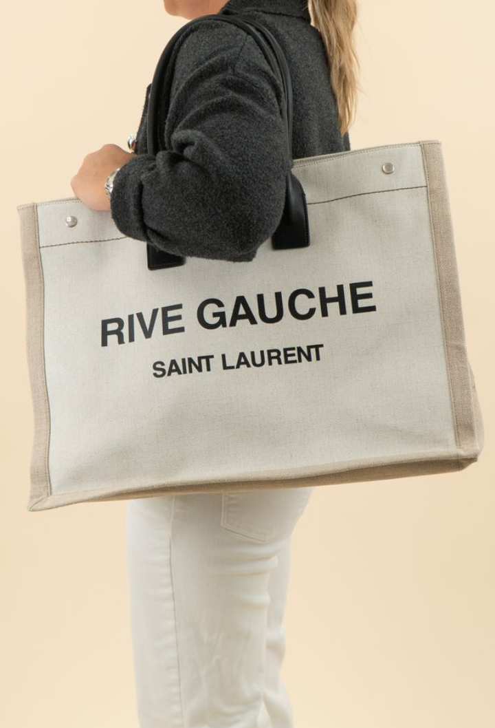 Saint Laurent Rive Gauche Tote Bag (retail $1,890)