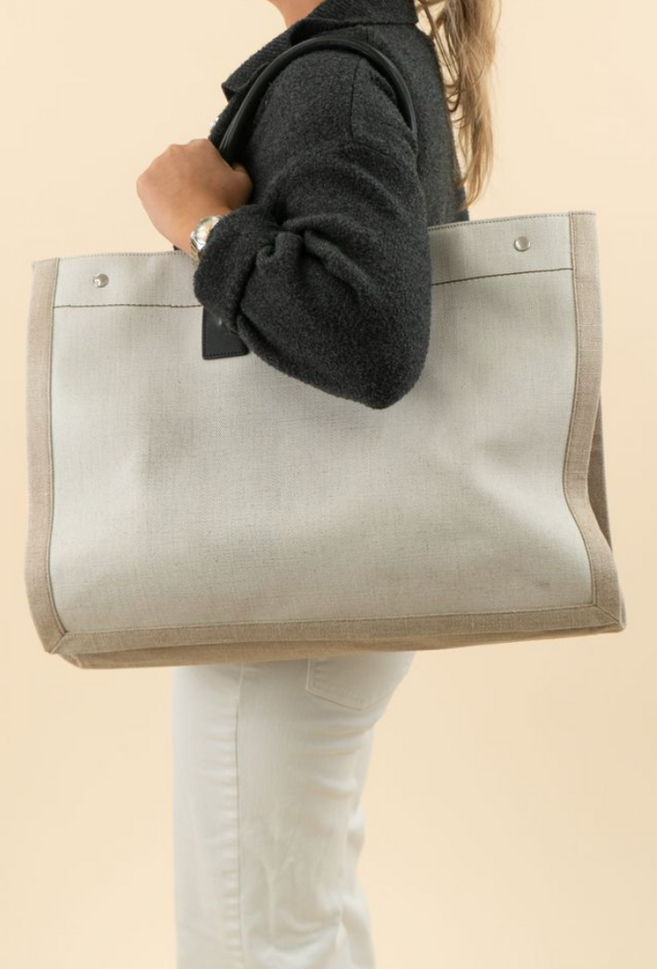 Saint Laurent Rive Gauche Tote Bag (retail $1,890)