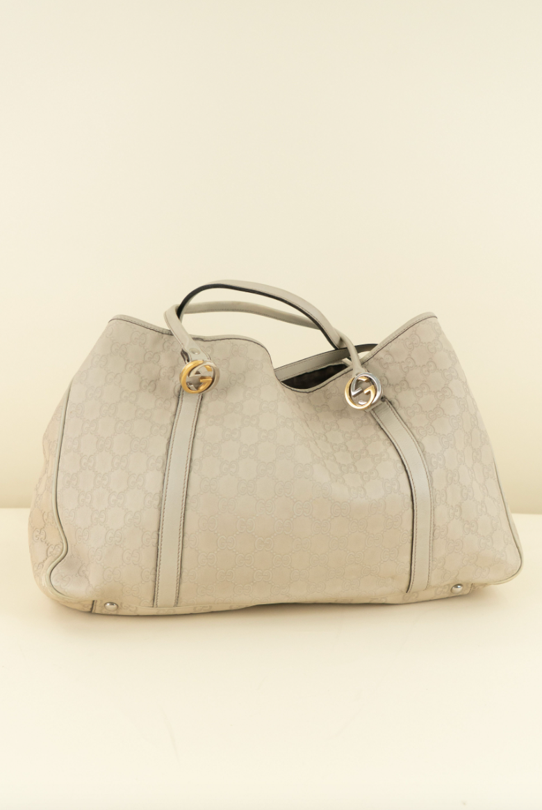 Gucci Guccissima GG Twins Tote