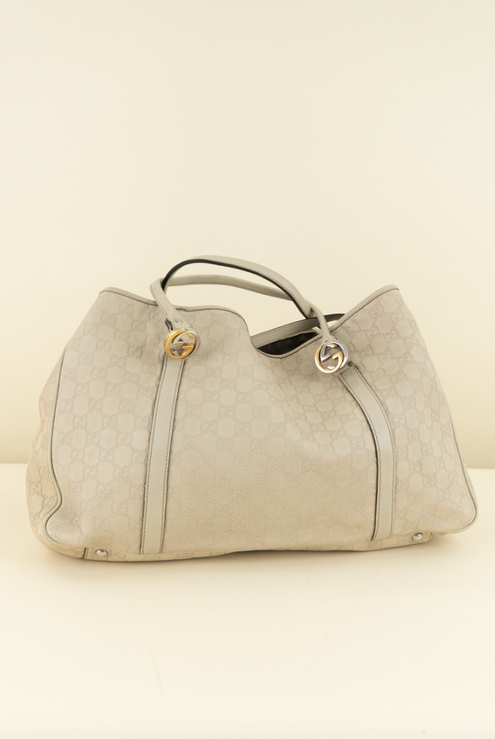 Gucci Guccissima GG Twins Tote