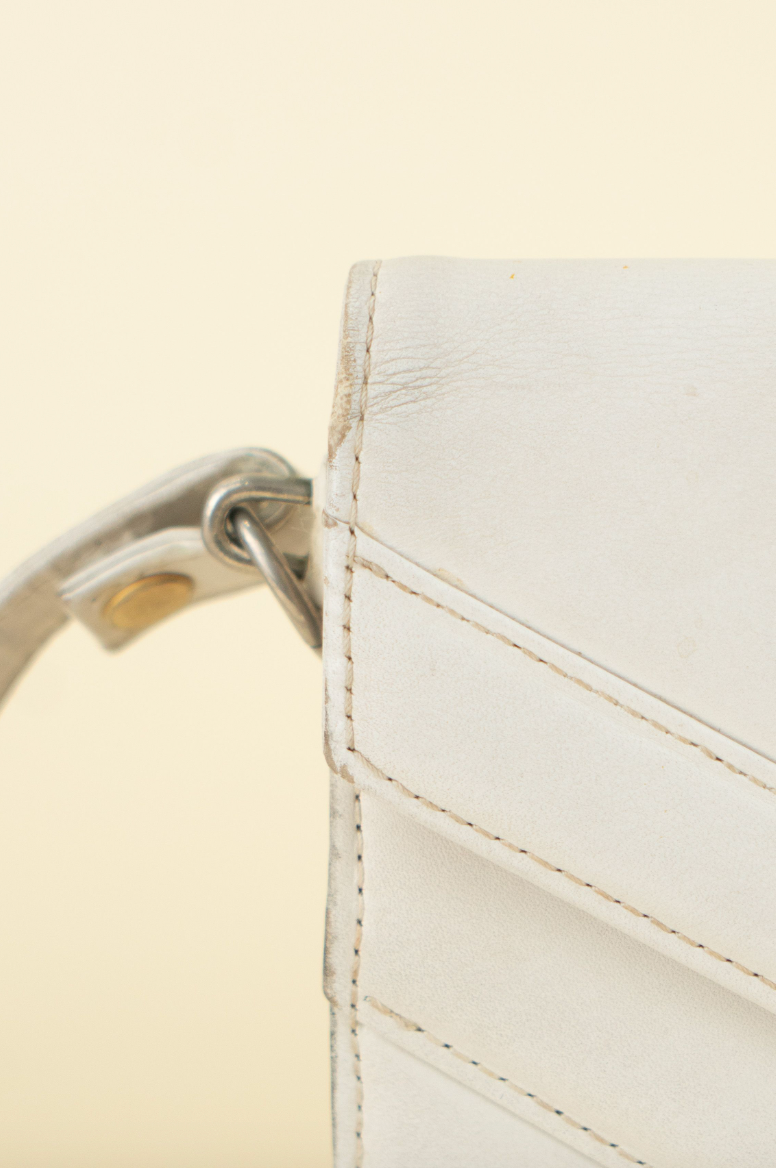Saint Laurent Leather Envelope Shoulder Bag (vintage)